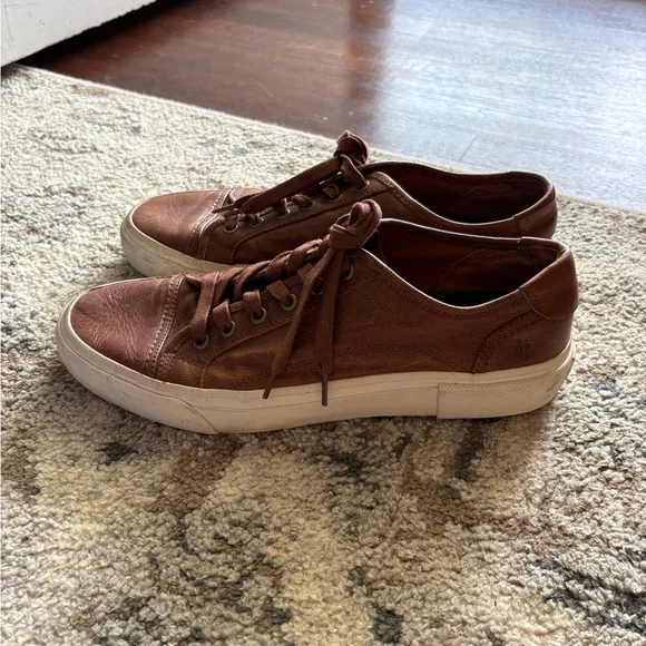 Frye Brown Leather Men’s Sneakers - Picture 5 of 11